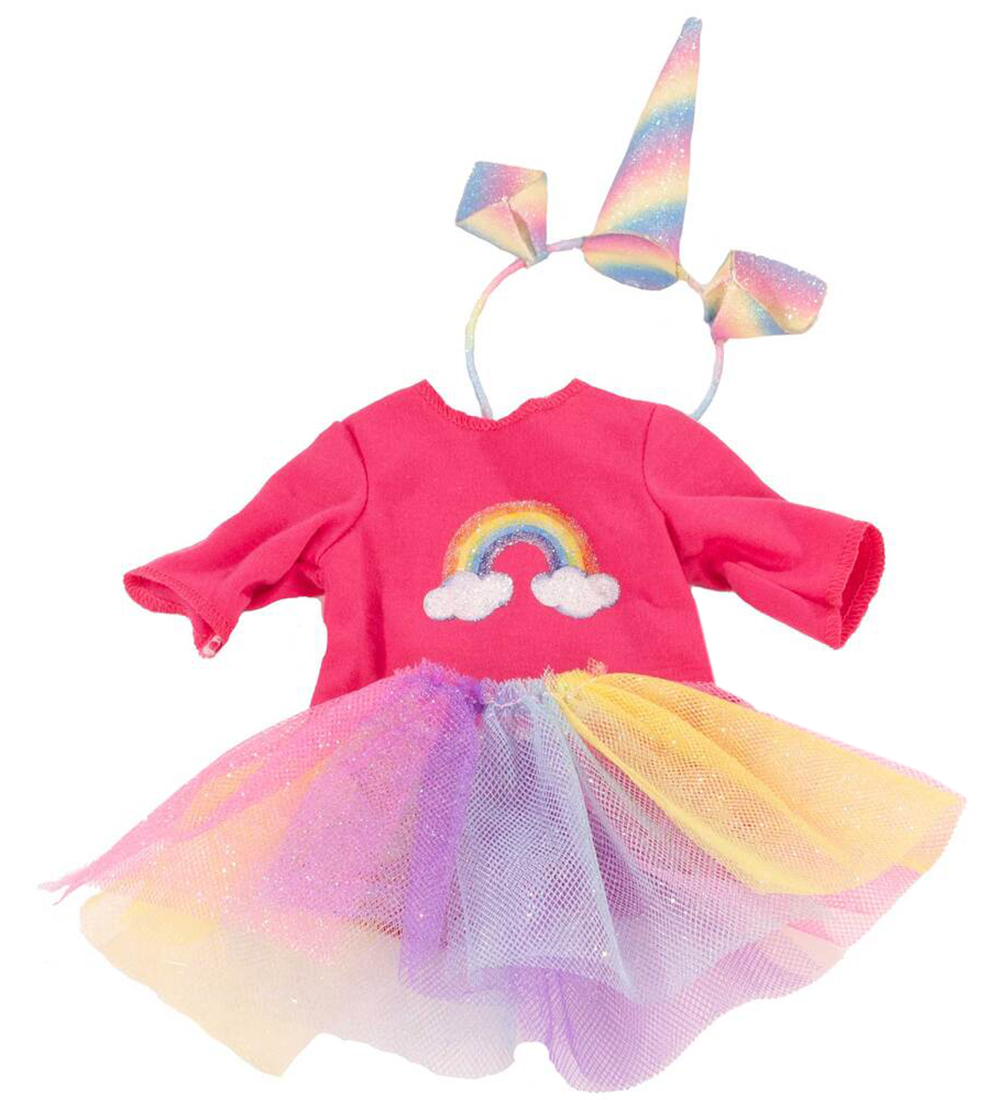 Götz Puppenkleidung - Kleid/Haarband - 30-33cm - Rainbow Unicorn - Götz - One Size - Puppenkleidung Götz Puppenkleidung - Kleid/Haarband - 30-33cm - Rainbow Unicorn - Götz - One Size - Puppenkleidung von Götz