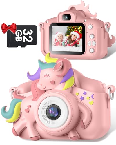 Kinderkamera, Gofunly Kinder Kamera 1080P 2,0-Zoll-Bildschirm Kamera Kinder mit 32GB-Karte Selfie Digitalkamera Kinder Fotoapparat Kinder für 3-12 Jahre Jungen und Mädchen Weihnachten Spielzeug Kinderkamera, Gofunly Kinder Kamera 1080P 2,0-Zoll-Bildschirm Kamera Kinder mit 32GB-Karte Selfie Digitalkamera Kinder Fotoapparat Kinder für 3-12 Jahre Jungen und Mädchen Weihnachten Spielzeug von Gofunly