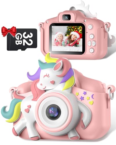 Kinderkamera, Gofunly Kinder Kamera 1080P 2,0-Zoll-Bildschirm Kamera Kinder mit 32GB-Karte Selfie Digitalkamera Kinder Fotoapparat Kinder für 3-12 Jahre Jungen und Mädchen Weihnachten Spielzeug Kinderkamera, Gofunly Kinder Kamera 1080P 2,0-Zoll-Bildschirm Kamera Kinder mit 32GB-Karte Selfie Digitalkamera Kinder Fotoapparat Kinder für 3-12 Jahre Jungen und Mädchen Weihnachten Spielzeug von Gofunly