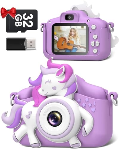 Kinderkamera, Gofunly Kinder Kamera 1080P 2,0-Zoll-Bildschirm Kamera Kinder mit 32GB-Karte Selfie Digitalkamera Kinder Fotoapparat Kinder für 3-12 Jahre Jungen und Mädchen Weihnachten Spielzeug Kinderkamera, Gofunly Kinder Kamera 1080P 2,0-Zoll-Bildschirm Kamera Kinder mit 32GB-Karte Selfie Digitalkamera Kinder Fotoapparat Kinder für 3-12 Jahre Jungen und Mädchen Weihnachten Spielzeug von Gofunly