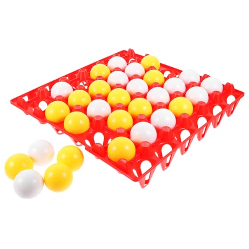 Gogogmee 1 Satz Brettspiel Tragbares Tischtennis Fünf in Reihe Spiel für Kreatives Gesellschaftsspiel für Partys Lernen Interaktive Aktivitäten mit Bällen Weiße Gelbe für Familien und Gogogmee 1 Satz Brettspiel Tragbares Tischtennis Fünf in Reihe Spiel für Kreatives Gesellschaftsspiel für Partys Lernen Interaktive Aktivitäten mit Bällen Weiße Gelbe für Familien und von Gogogmee