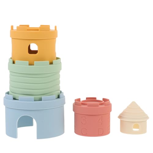 Gogogmee 1 Satz Bunte Silikon Bausteine für Kleinkinder Kreative Lernspielzeuge Motorik und Farbverständnis als Beißspielzeug für Sicheres Gogogmee 1 Satz Bunte Silikon Bausteine für Kleinkinder Kreative Lernspielzeuge Motorik und Farbverständnis als Beißspielzeug für Sicheres von Gogogmee