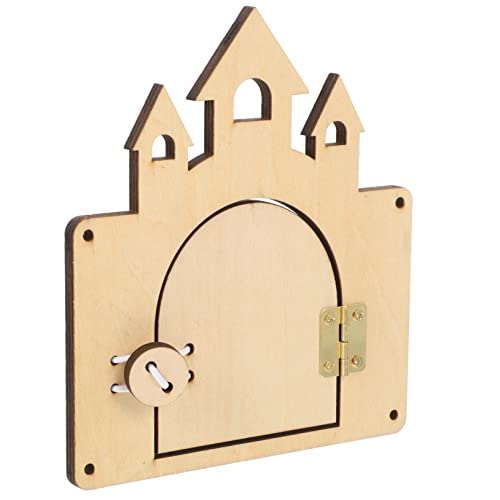 Gogogmee 1 Satz DIY Busy Board für Kreatives Lernspielzeug Motorik Koordination und Selbstvertrauen Handgefertigt Leicht und Tragbar von Gogogmee