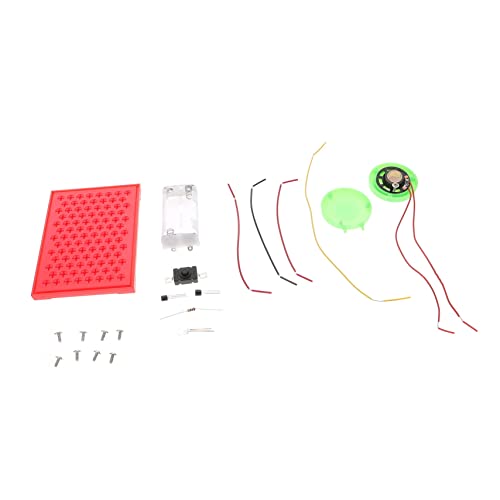 Gogogmee 1 Satz DIY Sound Light Alarm Handgemachtes Wissenschaftsprojekt für Experimentier Kit mit Sound und Licht Zufällige Farbe ohne Batterie Spaß Beim Lernen Zufällige von Gogogmee