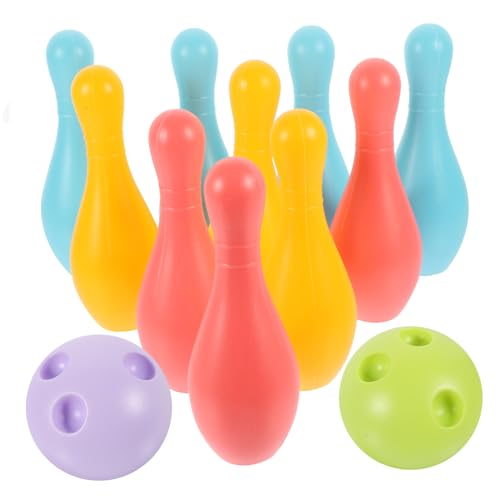 Gogogmee 1 Satz Kegelspielset für Kunststoff und Bälle für Kindergarten und Freizeit Fördert Motorische Fähigkeiten und Hand Auge Koordination und Sicher Gogogmee 1 Satz Kegelspielset für Kunststoff und Bälle für Kindergarten und Freizeit Fördert Motorische Fähigkeiten und Hand Auge Koordination und Sicher von Gogogmee