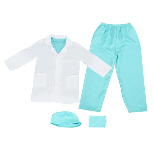 Gogogmee 1 Satz Kleidung des Kinderarztes Kindermantel Mädchenmantel Kleinkind Jacke Kinderautositz Kinderwerkzeuge Laborkittel Arztuniform Arzt-Outfit Kostüme für Jungen Stoff Gogogmee 1 Satz Kleidung des Kinderarztes Kindermantel Mädchenmantel Kleinkind Jacke Kinderautositz Kinderwerkzeuge Laborkittel Arztuniform Arzt-Outfit Kostüme für Jungen Stoff von Gogogmee