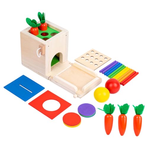Gogogmee 1 Satz Montessori und Formen Matching für Lernspielzeug Konzentration und Motorischen Fähigkeiten Geeignet für Kleinkinder und Vorschulkinder von Gogogmee