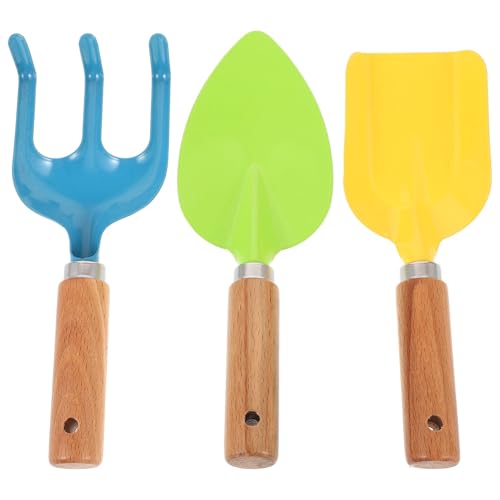Gogogmee 1 Satz Sandspielzeug Set Teiliges Set mit Schaufel Rechen und Scoop aus Buchenholz für Strand und Sandkasten für Kreative Spiele im Freien Gogogmee 1 Satz Sandspielzeug Set Teiliges Set mit Schaufel Rechen und Scoop aus Buchenholz für Strand und Sandkasten für Kreative Spiele im Freien von Gogogmee