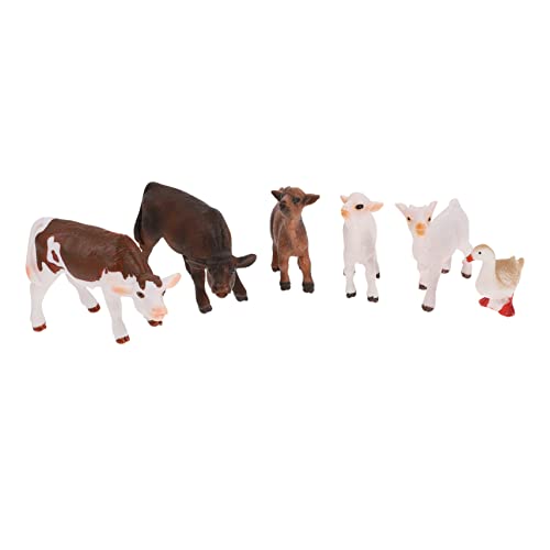 Gogogmee 1 Satz Teiliges Set Realistische Tierfiguren für Tiermodelle als Lernspielzeug und Dekoration für Home Office und Kreative Rollenspiele von Gogogmee
