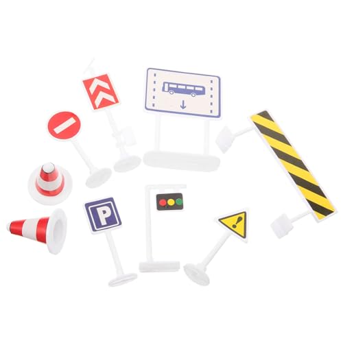 Gogogmee 1 Satz Verkehrsschildern für Mini Verkehrszeichen Spielset Lernspielzeug mit Realistischen Designs für Verkehrssicherheit und Fantasie für Klassenzimmer und Themenpartys Gogogmee 1 Satz Verkehrsschildern für Mini Verkehrszeichen Spielset Lernspielzeug mit Realistischen Designs für Verkehrssicherheit und Fantasie für Klassenzimmer und Themenpartys von Gogogmee