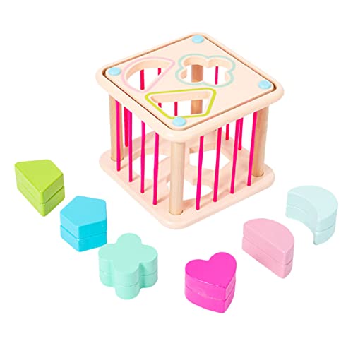 Gogogmee 1 Set Geometrische Formensortierung Interessantes Sensorisches Für Kleinkinder Lernspielzeug Für Die Frühkindliche Entwicklung Handgemachtes Holzspielzeug Gogogmee 1 Set Geometrische Formensortierung Interessantes Sensorisches Für Kleinkinder Lernspielzeug Für Die Frühkindliche Entwicklung Handgemachtes Holzspielzeug von Gogogmee