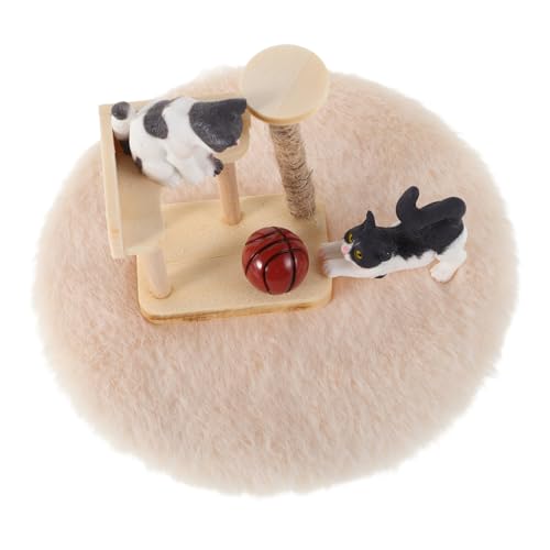 Gogogmee 1 Set Katzenfiguren-spielset: Puppenhaus-miniaturen Im Maßstab 1/12 – Spielzeug Für Die Tierpflegestation – Realistisches Katzenbaumturm-Modell Für Rollenspiele Für Kinder – Gogogmee 1 Set Katzenfiguren-spielset: Puppenhaus-miniaturen Im Maßstab 1/12 – Spielzeug Für Die Tierpflegestation – Realistisches Katzenbaumturm-Modell Für Rollenspiele Für Kinder – von Gogogmee