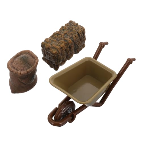Gogogmee 3-teiliges Miniatur-landwirtschaftswerkzeug-Set Realistisches Simulationswagenmodell Für Bauernhofspielzeug Miniatur-heuballen Landschaftsdekor Für Puppenhauszubehör Gogogmee 3-teiliges Miniatur-landwirtschaftswerkzeug-Set Realistisches Simulationswagenmodell Für Bauernhofspielzeug Miniatur-heuballen Landschaftsdekor Für Puppenhauszubehör von Gogogmee