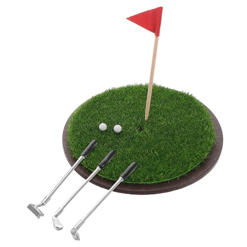 Gogogmee 1 Set Miniatur-golfschläger: Puppenhaus-golfschläger-Szene, Modellspielzeug, Foto-Requisiten Für Das Home-Office, Kinderzimmer- Für Modellsammler Gogogmee 1 Set Miniatur-golfschläger: Puppenhaus-golfschläger-Szene, Modellspielzeug, Foto-Requisiten Für Das Home-Office, Kinderzimmer- Für Modellsammler von Gogogmee