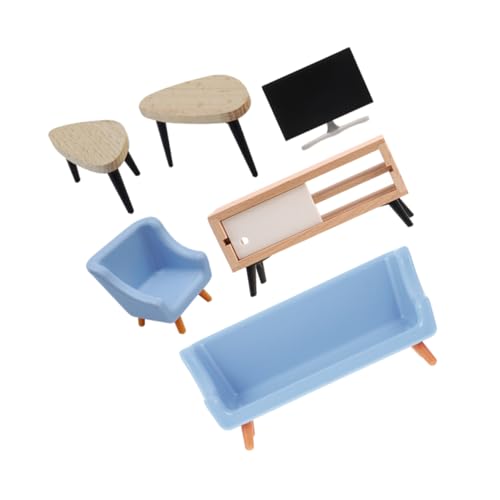 Gogogmee Vielfältiges Mini-puppenhaus-wohnzimmermöbel-Set – Unverzichtbare Spielzeughaus-Dekorationen Für Das Puppenhaus von Gogogmee