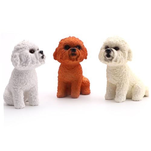 Gogogmee 1 Stück Realistische Mini Pudel Figur Aus Solidem Material Entzückendes Hundemodell Desktop Dekoration Beige Perfektes Handwerk Für Tierliebhaber Gogogmee 1 Stück Realistische Mini Pudel Figur Aus Solidem Material Entzückendes Hundemodell Desktop Dekoration Beige Perfektes Handwerk Für Tierliebhaber von Gogogmee