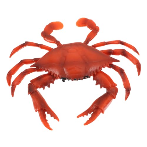 Gogogmee 1 Stück Realistisches Krabbenmodell Mini Meereslebewesen für Lernspielzeug über Tiere Dekoration für Unterwasser Themenpartys von Gogogmee