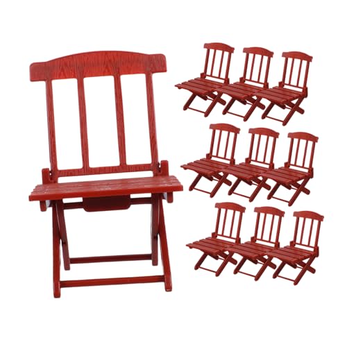 Gogogmee 10 Stück Maßstab Faltbare Puppenhaus Möbel für Feengarten Dekoration Realistische Mini Gartenstühle DIY Hochzeitstorten Zubehör Gogogmee 10 Stück Maßstab Faltbare Puppenhaus Möbel für Feengarten Dekoration Realistische Mini Gartenstühle DIY Hochzeitstorten Zubehör von Gogogmee