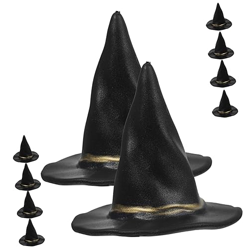 Gogogmee Miniatur-hüte 10-teiliges Set Hüte Für Puppen Für Dekorationen Requisiten Halloween von Gogogmee