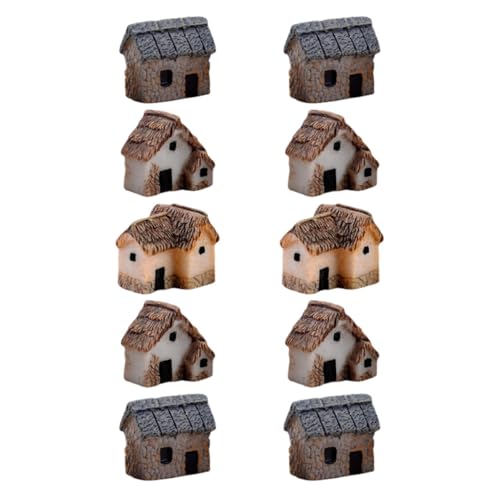 Gogogmee 10 Stück Miniatur Haus Dekoration Resin für Micro Landschaften Zufällige Stilvarianten für Garten und Deko für DIY Projekte und Kreative Gestaltung Gogogmee 10 Stück Miniatur Haus Dekoration Resin für Micro Landschaften Zufällige Stilvarianten für Garten und Deko für DIY Projekte und Kreative Gestaltung von Gogogmee