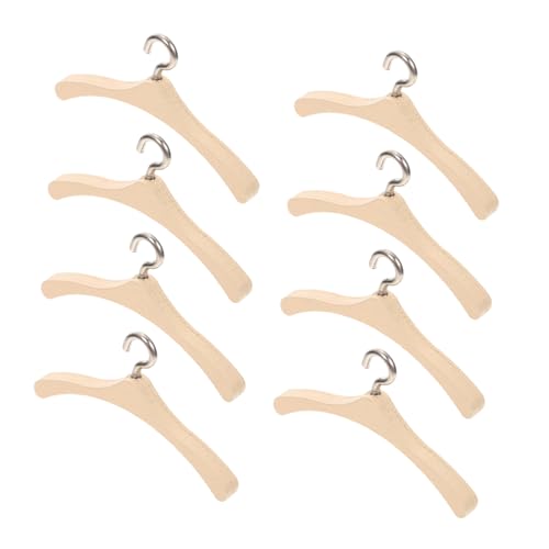 Gogogmee 10 Stück Miniatur Holz Kleiderbügel für Puppen Puppenbekleidungszubehör für Puppenhäuser zum Organisieren von Puppenkleidung Verarbeitet und Praktisch Gogogmee 10 Stück Miniatur Holz Kleiderbügel für Puppen Puppenbekleidungszubehör für Puppenhäuser zum Organisieren von Puppenkleidung Verarbeitet und Praktisch von Gogogmee