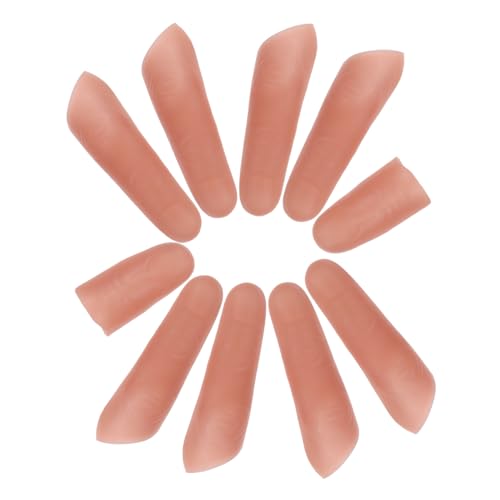 Gogogmee 10 Stück Simulierte Falsche Finger Bühnenshow Requisite Vorgetäuschtes Fingerspielzeug Halloween Finger Requisite Halloween Streich Requisiten Künstliche Fingerabdeckung Gogogmee 10 Stück Simulierte Falsche Finger Bühnenshow Requisite Vorgetäuschtes Fingerspielzeug Halloween Finger Requisite Halloween Streich Requisiten Künstliche Fingerabdeckung von Gogogmee