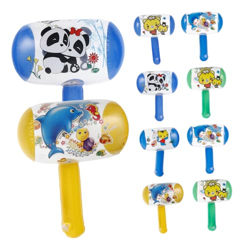 Gogogmee 10 Stück Teiliges Aufblasbare Kinderhämmer mit Glocke Leichte Sichere Spielzeughämmer in Zufälligen Farben mit Integriertem Klingelton für Partys Outdoor und Gogogmee 10 Stück Teiliges Aufblasbare Kinderhämmer mit Glocke Leichte Sichere Spielzeughämmer in Zufälligen Farben mit Integriertem Klingelton für Partys Outdoor und von Gogogmee