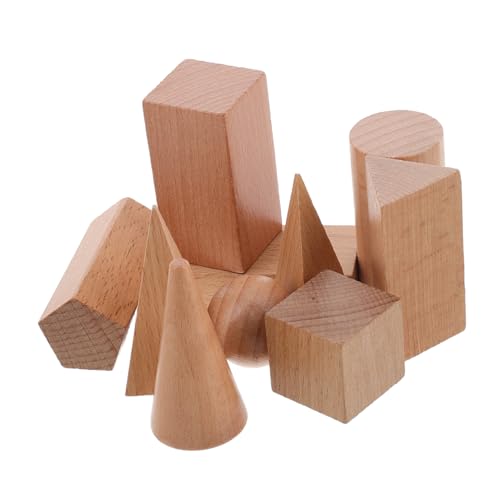 Gogogmee 10 Stück Teiliges Holz Geometrische Formen Lernspielzeug für Grundschule Nachhaltige Musterblöcke zum Sortieren und Verstehen von Vielseitig für Unterricht und Homeschooling Gogogmee 10 Stück Teiliges Holz Geometrische Formen Lernspielzeug für Grundschule Nachhaltige Musterblöcke zum Sortieren und Verstehen von Vielseitig für Unterricht und Homeschooling von Gogogmee