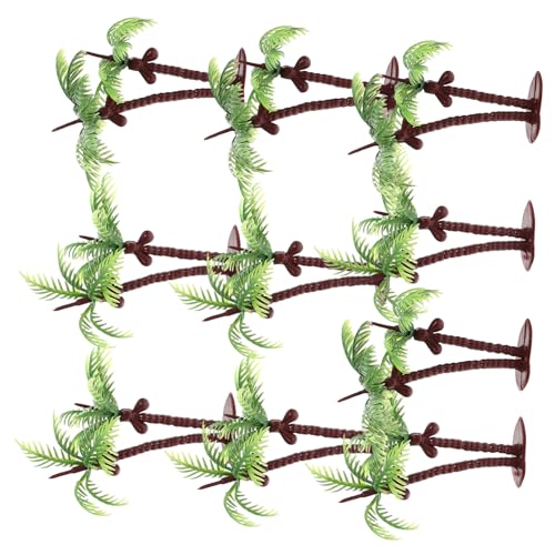 Gogogmee 10 Stück Teiliges Kunststoff Kokosnussbaum Modell Realistische Miniatur Palmen für Sandtisch und Mikro Landschaft Leicht und Fein Verarbeitet für Architektur Diorama und Gogogmee 10 Stück Teiliges Kunststoff Kokosnussbaum Modell Realistische Miniatur Palmen für Sandtisch und Mikro Landschaft Leicht und Fein Verarbeitet für Architektur Diorama und von Gogogmee