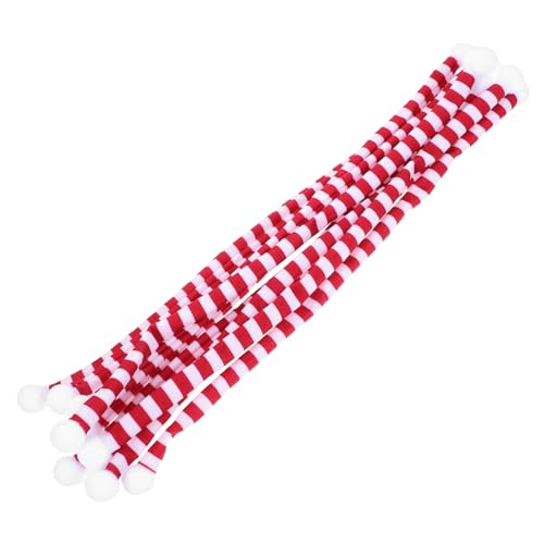 Gogogmee 10 Stück Teiliges Mini Weihnachts Schals aus Strapazierfähigem Gestreifte Rote und Weiße Flaschendeko Kleine Dekorative Schals für Puppen Flaschen und Weihnachtsdeko Gogogmee 10 Stück Teiliges Mini Weihnachts Schals aus Strapazierfähigem Gestreifte Rote und Weiße Flaschendeko Kleine Dekorative Schals für Puppen Flaschen und Weihnachtsdeko von Gogogmee