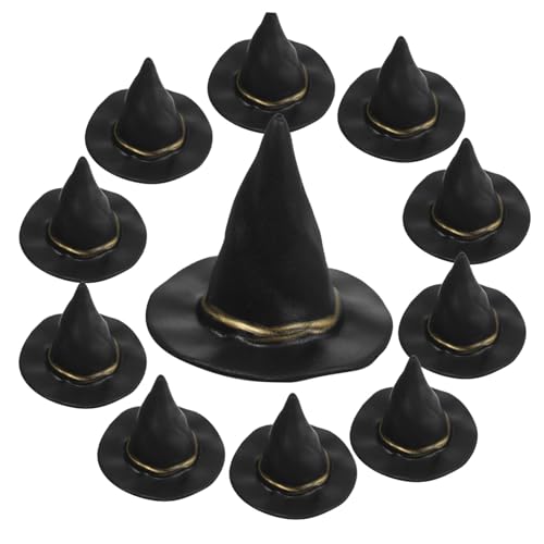 Gogogmee 10 Stück Teiliges Miniatur Hexenhüte aus Leichte Detailreiche Halloween Deko für Puppenhaus DIY Basteln Mini Hüte für Puppen und Kleine Figuren Vielseitig Verwendbar Gogogmee 10 Stück Teiliges Miniatur Hexenhüte aus Leichte Detailreiche Halloween Deko für Puppenhaus DIY Basteln Mini Hüte für Puppen und Kleine Figuren Vielseitig Verwendbar von Gogogmee