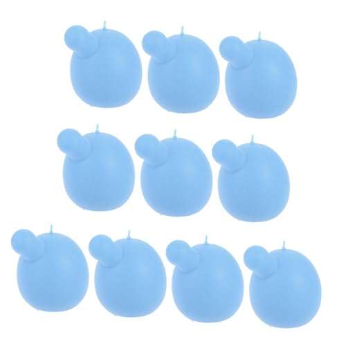 Gogogmee 10 Stück Teiliges PVC Bubble Core Inserts für DIY Stressbälle und Puppenzubehör Weiches Sicheres Material zum Ersetzen und Basteln von Seifenblasen von Gogogmee