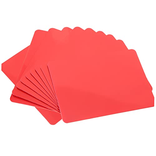 Gogogmee 10 Stück Teiliges Poker Cut Cards aus Hochwertigem Kunststoff Professioneller Kartenspender für Schnelles Austeilen Robustes Pokertool für Holdem und Diverse Kartenspiele von Gogogmee