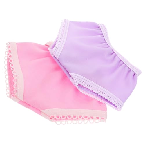 Gogogmee 10stücke Teiliges Puppenunterwäsche Gemustertem Spitzenmaterial Für Puppen Wiederverwendbare Puppenunterhosen Für Rollenspiele Für Kreative Spiele Und Familienaktivitäten von Gogogmee