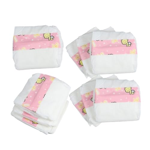 Gogogmee 10 Stück Teiliges Puppenwindel für Babypuppen Sichere Windeln Realistische Puppenwindeln zum Anziehen Fördert Fürsorgliches Rollenspiel Gogogmee 10 Stück Teiliges Puppenwindel für Babypuppen Sichere Windeln Realistische Puppenwindeln zum Anziehen Fördert Fürsorgliches Rollenspiel von Gogogmee