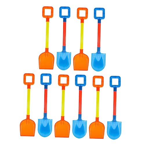 Gogogmee 10 Stück Teiliges Sandspielzeug mit Kunststoffschaufeln für Strand Gartenspielzeug Sicherer Plastikspaten für Sand Schneespiel Fördert Feinmotorik und Eltern Junge Zufällige Farbe Gogogmee 10 Stück Teiliges Sandspielzeug mit Kunststoffschaufeln für Strand Gartenspielzeug Sicherer Plastikspaten für Sand Schneespiel Fördert Feinmotorik und Eltern Junge Zufällige Farbe von Gogogmee