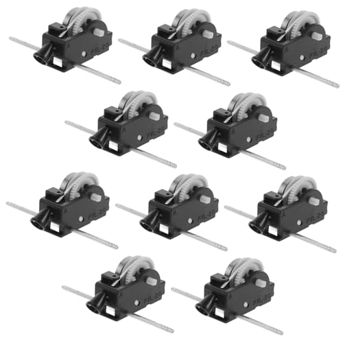 Gogogmee 10 Stück Teiliges Spielzeugmechanismus DIY Ersatzteile für Bewegliche Auto und Flugzeugmodelle Kompakter Aufziehmechanismus für und Praktische Handfertigkeit Gogogmee 10 Stück Teiliges Spielzeugmechanismus DIY Ersatzteile für Bewegliche Auto und Flugzeugmodelle Kompakter Aufziehmechanismus für und Praktische Handfertigkeit von Gogogmee