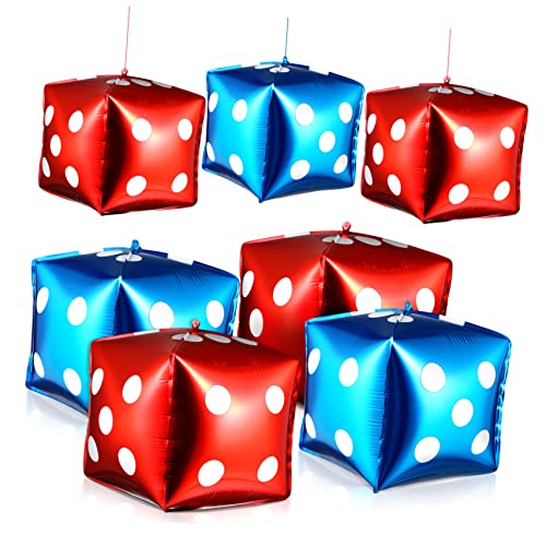 Gogogmee 10 Stück Teiliges Würfelballon aus Folie Themenparty Deko für Hochzeit Geburtstag Kinderfeiern Rote und Blaue Würfelballons Fotorequisiten und Festdekoration Gogogmee 10 Stück Teiliges Würfelballon aus Folie Themenparty Deko für Hochzeit Geburtstag Kinderfeiern Rote und Blaue Würfelballons Fotorequisiten und Festdekoration von Gogogmee
