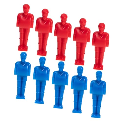Gogogmee Kickerfiguren-Set - 10 Stück Figuren Für Kickertische - Kunststoff Schnellmontage von Gogogmee