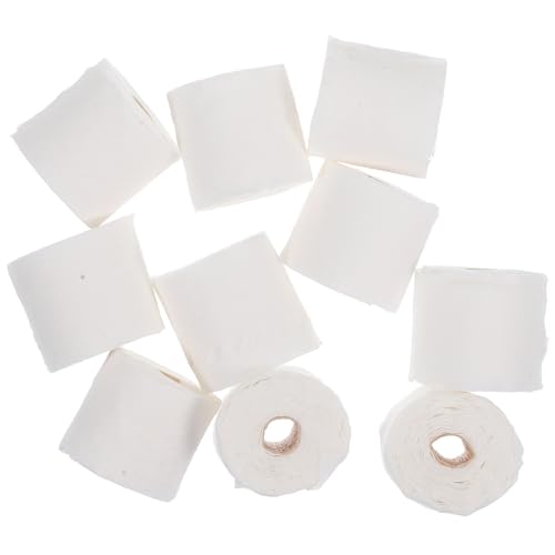 Gogogmee 10 Stück Toilettenpapierrolle Puppenhaus Zubehör Realistische Dekoration Kleines Modell für Badezimmer Hochwertige Verarbeitung für Kreative Spielwelten Gogogmee 10 Stück Toilettenpapierrolle Puppenhaus Zubehör Realistische Dekoration Kleines Modell für Badezimmer Hochwertige Verarbeitung für Kreative Spielwelten von Gogogmee