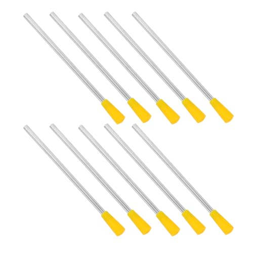 Gogogmee 10 Stück Triangel Percussion Sticks für Außenbereich Esszimmer Klassenzimmer und Festlichkeiten Vielseitige Klangwerkzeuge für Rhythmische Anwendungen Gogogmee 10 Stück Triangel Percussion Sticks für Außenbereich Esszimmer Klassenzimmer und Festlichkeiten Vielseitige Klangwerkzeuge für Rhythmische Anwendungen von Gogogmee