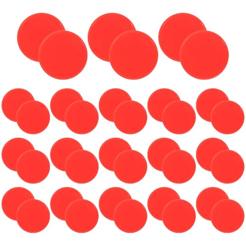 Gogogmee 100 Stück Bunte Lernzähler Kunststoff Chips Klein Rund Leicht Tragbar Spielsteine für Mathematik Unterricht Spielmarken Belohnungsmünzen von Gogogmee