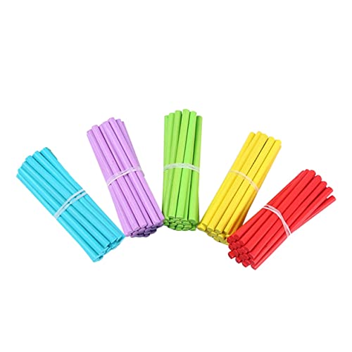 Gogogmee 100 Stück Bunte Rechenstäbchen aus Holz Lernspielzeug für Vorschulkinder Montessori Mathe Manipulative Farbige Zählstäbe für Addition Subtraktion Mathematische Frühförderung Gogogmee 100 Stück Bunte Rechenstäbchen aus Holz Lernspielzeug für Vorschulkinder Montessori Mathe Manipulative Farbige Zählstäbe für Addition Subtraktion Mathematische Frühförderung von Gogogmee