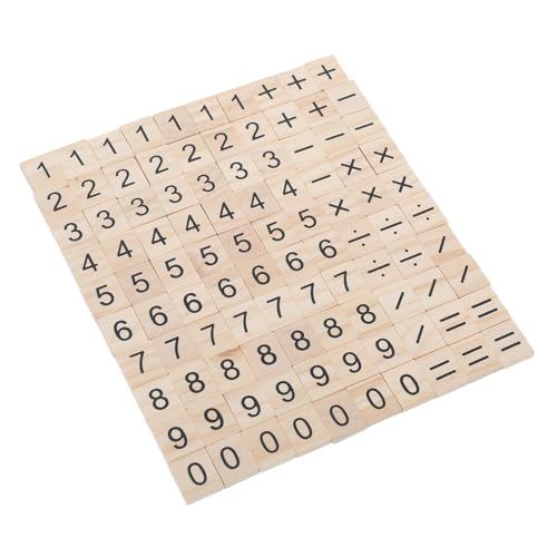 Gogogmee 100 Stück Teiliges Kleine Holzzahlen und für Basteln und Matheunterricht Vielseitige Lernspielzeuge aus Holz für Kinderhand Koordination und Logisches in Kindergarten und Schule Gogogmee 100 Stück Teiliges Kleine Holzzahlen und für Basteln und Matheunterricht Vielseitige Lernspielzeuge aus Holz für Kinderhand Koordination und Logisches in Kindergarten und Schule von Gogogmee