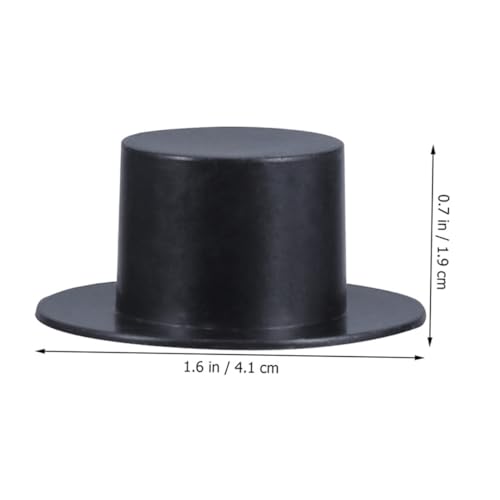Gogogmee 100 Stück Teiliges Mini Kunststoff Clownhut Schwarz Dekorative Weihnachtsmütze für DIY Bastelprojekte Handliche Mini Hüte für Kreative Weihnachtsdeko und Spielzeuggestaltung Gogogmee 100 Stück Teiliges Mini Kunststoff Clownhut Schwarz Dekorative Weihnachtsmütze für DIY Bastelprojekte Handliche Mini Hüte für Kreative Weihnachtsdeko und Spielzeuggestaltung von Gogogmee