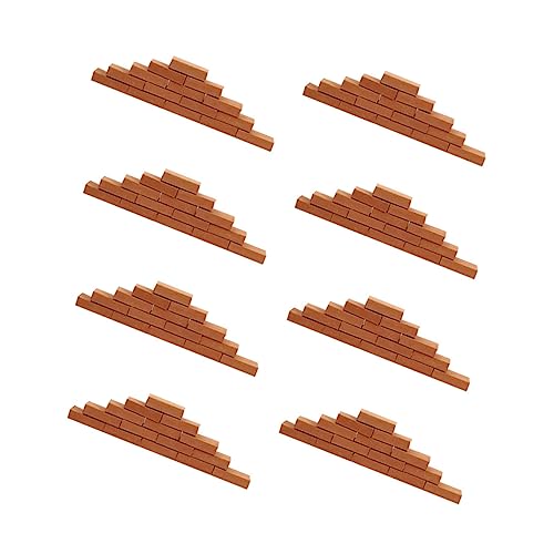 Gogogmee 100 Stück Teiliges Miniatur Ziegelstein Realistische Modellziegel für DIY Sandtisch Landschaft Handliche Micro Landschaft Deko Bastelmaterial für Puppenhaus und Kreative Gogogmee 100 Stück Teiliges Miniatur Ziegelstein Realistische Modellziegel für DIY Sandtisch Landschaft Handliche Micro Landschaft Deko Bastelmaterial für Puppenhaus und Kreative von Gogogmee