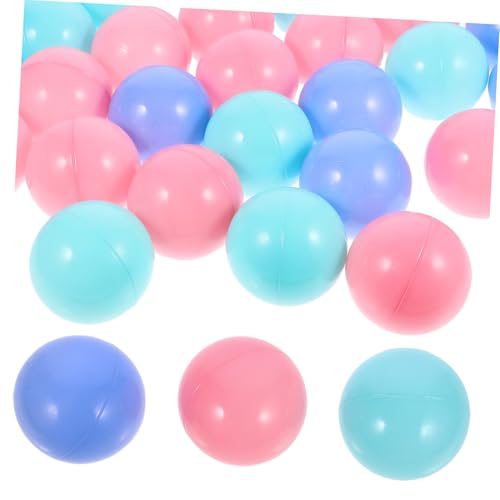 Gogogmee 100 Stück Teiliges Pits Balls aus Stabilem Kunststoff Ungiftige Farbenfrohe Ozeanbälle für Spielzelt Planschbecken Krabbelhöhle und Outdoor Poolspaß Gogogmee 100 Stück Teiliges Pits Balls aus Stabilem Kunststoff Ungiftige Farbenfrohe Ozeanbälle für Spielzelt Planschbecken Krabbelhöhle und Outdoor Poolspaß von Gogogmee