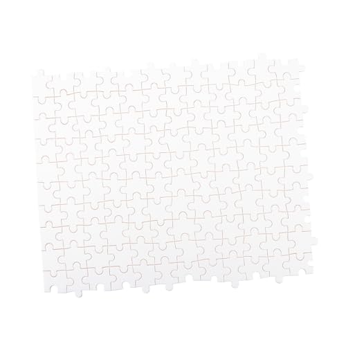 Gogogmee 1000 Stück Teiliges Holzpuzzle Blanko DIY Transferpuzzle für Sublimation Stabile Holzstücke Personalisierbar als Partydeko Kinderhandwerk und Geschenkgestaltung von Gogogmee