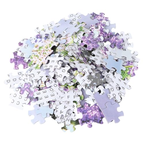 Gogogmee 1000 Stück Teiliges Puzzle Set Lavendelmeer Kreatives Flaches Papier Puzzle für Erwachsene und Entspannendes Lustiges Legespiel zur Stressreduktion und Logischen Denkens Gogogmee 1000 Stück Teiliges Puzzle Set Lavendelmeer Kreatives Flaches Papier Puzzle für Erwachsene und Entspannendes Lustiges Legespiel zur Stressreduktion und Logischen Denkens von Gogogmee