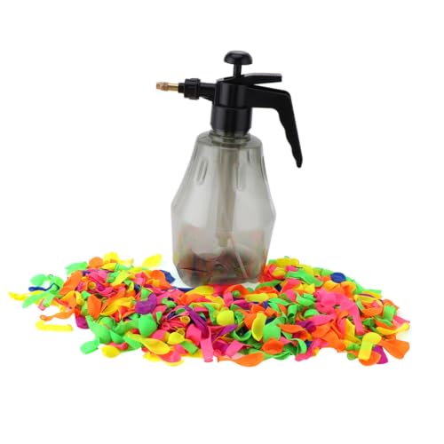 Gogogmee 1000 Stück Wasserballon mit Manuelle Befüllung Spritzflasche Langlebig für Outdoor Garten Spiele Sommerspaß Partyspielzeug Farbmix Geeignet für Ferien Zufällige von Gogogmee
